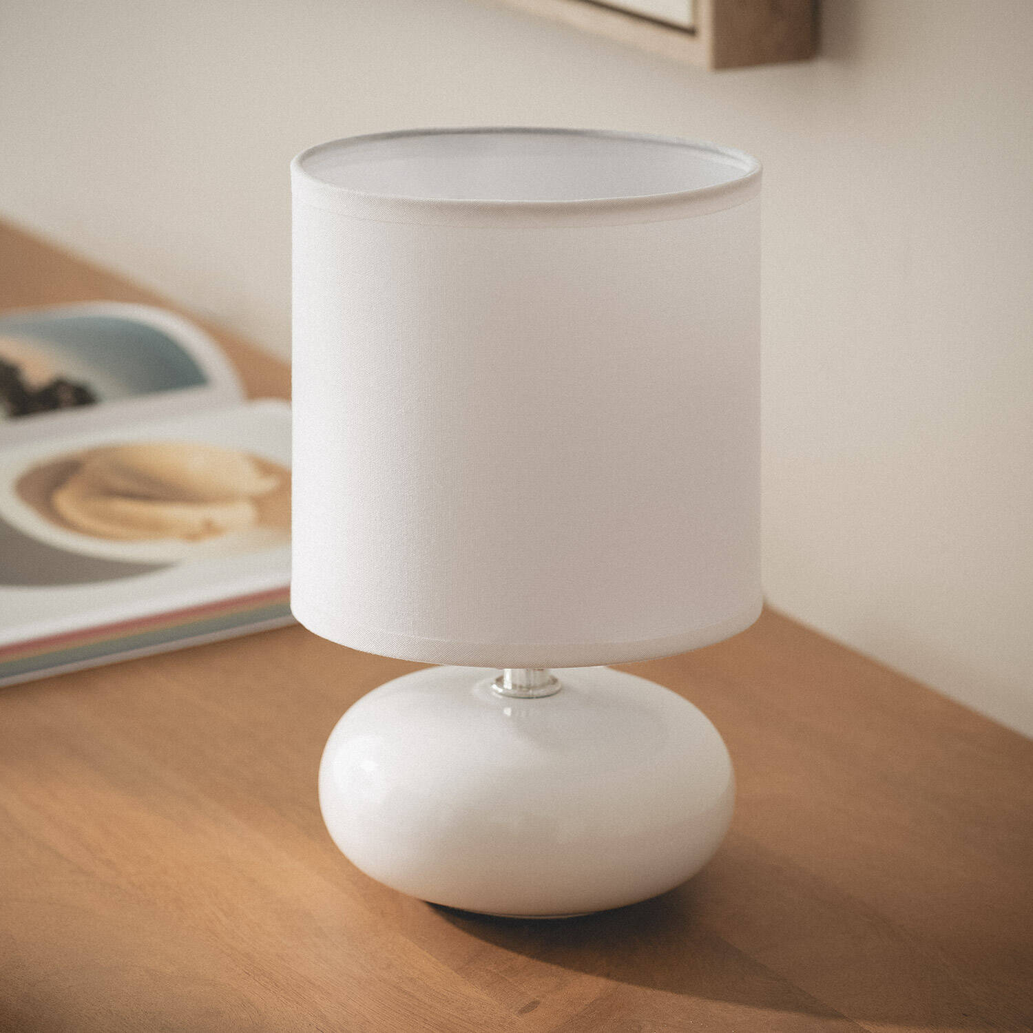 Lámpara de Mesa Cerámica Ava