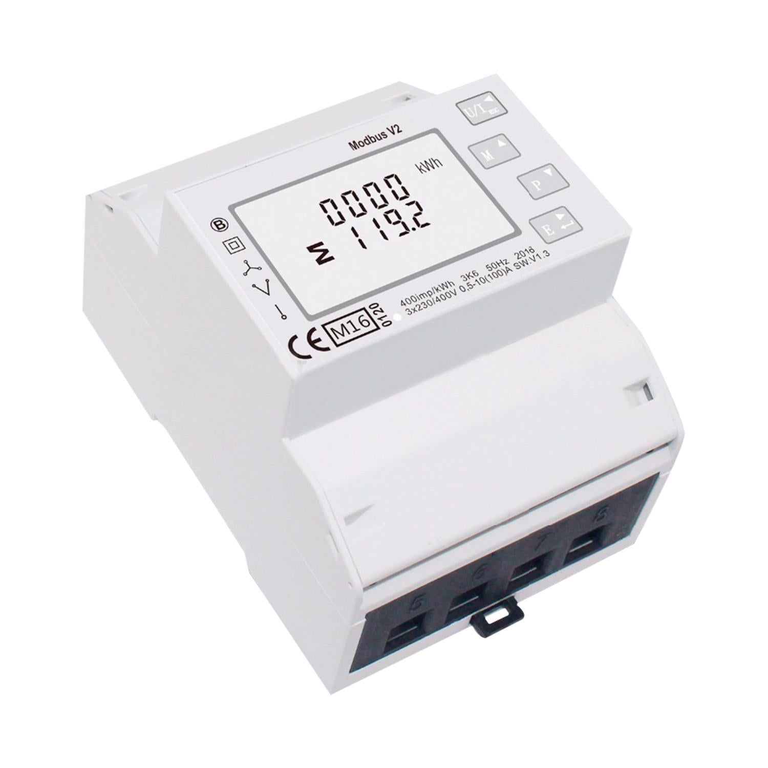 Analizador-Contador Bidireccional Monofásico-Trifásico Directo para Vertido Cero 100A MAXGE