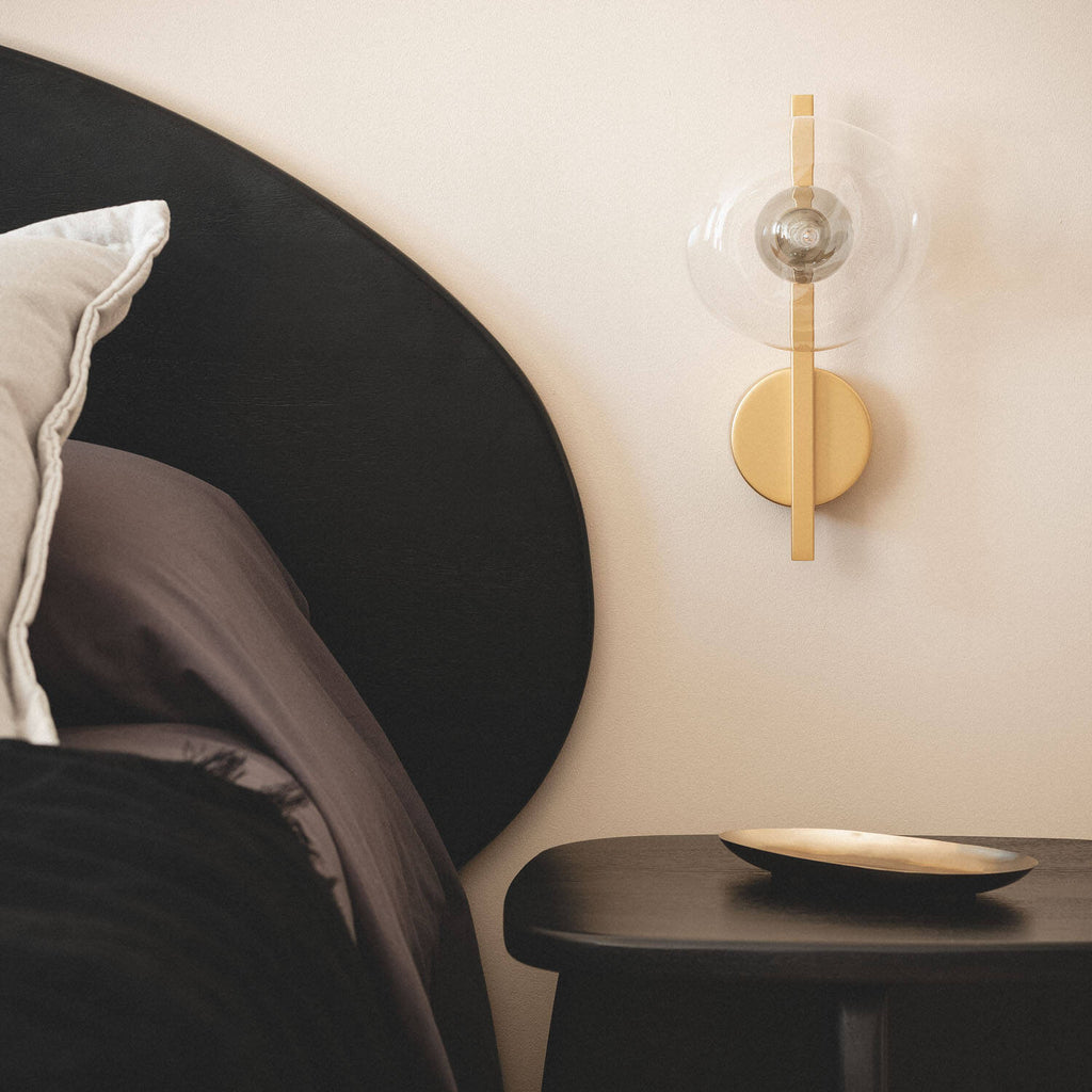 Aplique Pared Aluminio Hassi