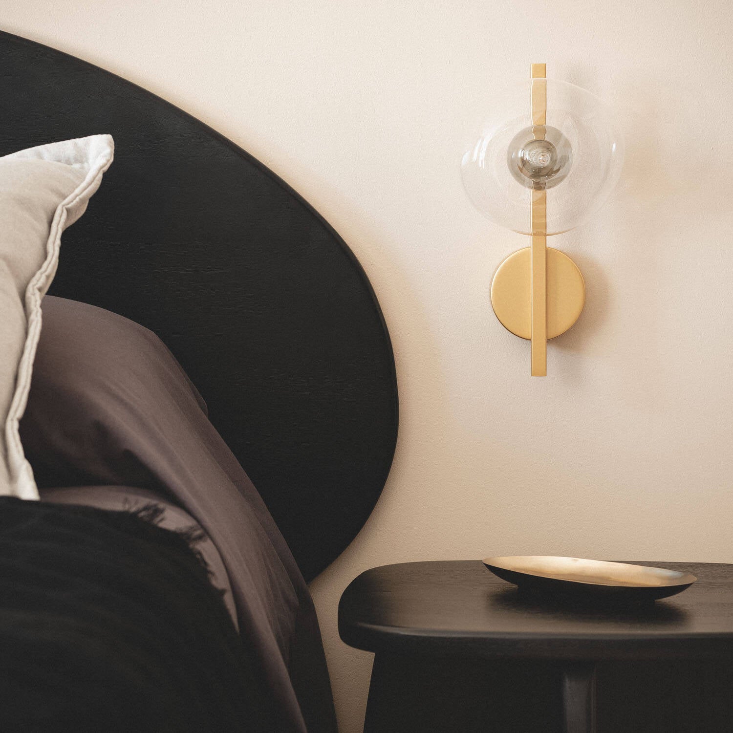 Aplique Pared Aluminio Hassi