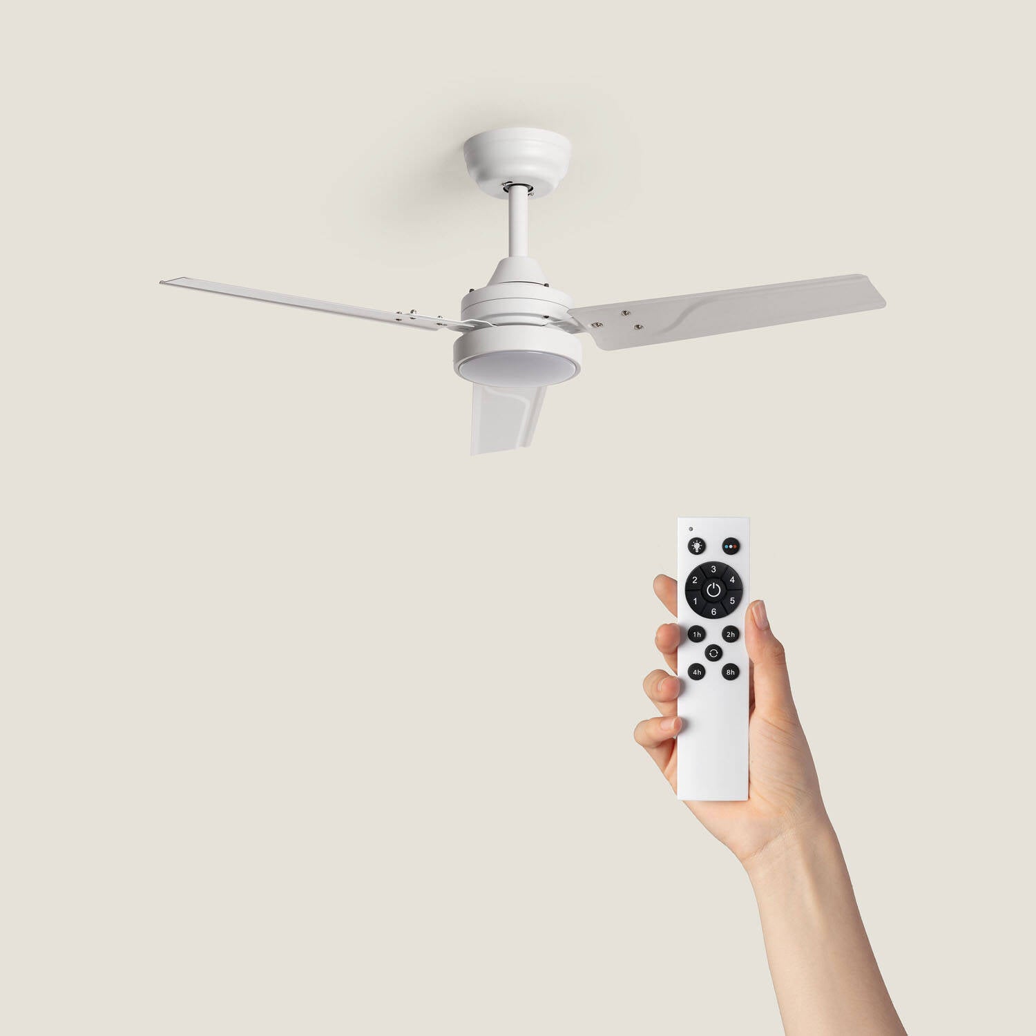 Ventilador de Techo Silencioso Vacker 105cm Motor DC para Exterior