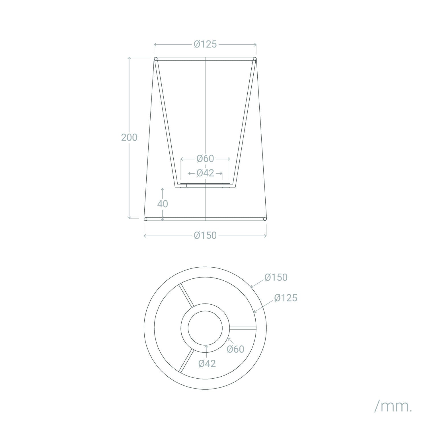 Lámpara de Mesa Madera Hunar III ILUZZIA