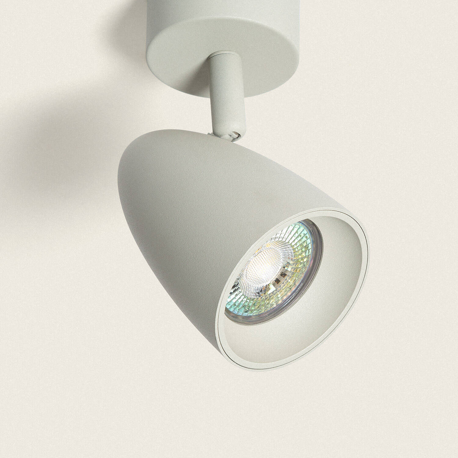 Aplique Aluminio Circular Adrien 1 Foco