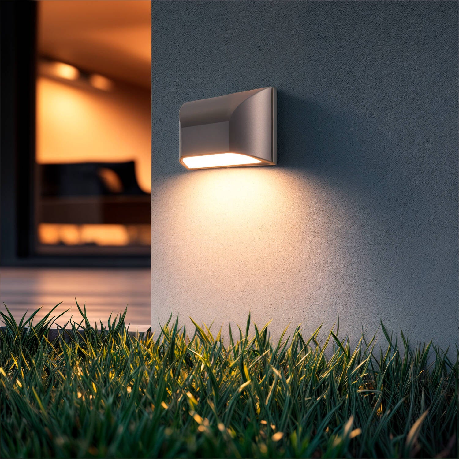 Baliza Exterior LED 6W Superficie Pared Palermo IP65