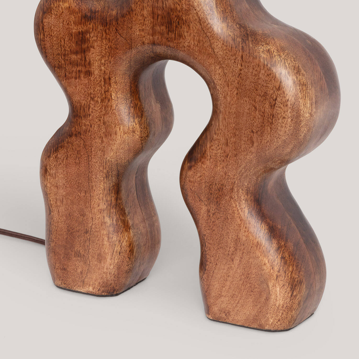 Lámpara de Mesa Madera Hunar I ILUZZIA