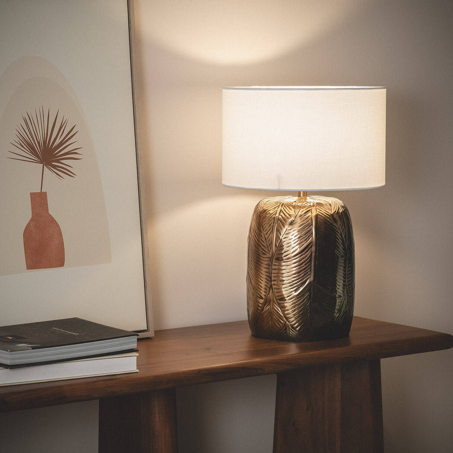 Lámpara de Mesa Aluminio Sahitya ILUZZIA