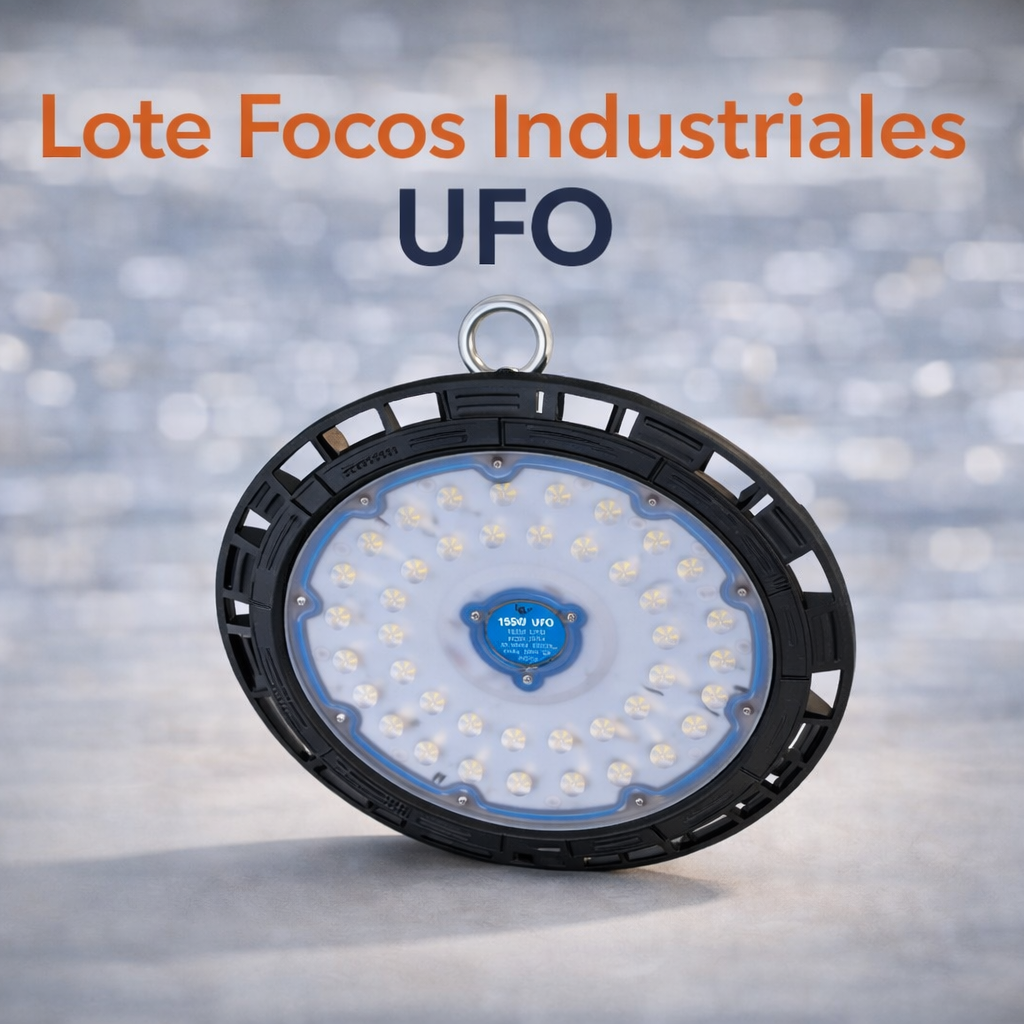 Lote Focos Industriales UFO LED Professional
