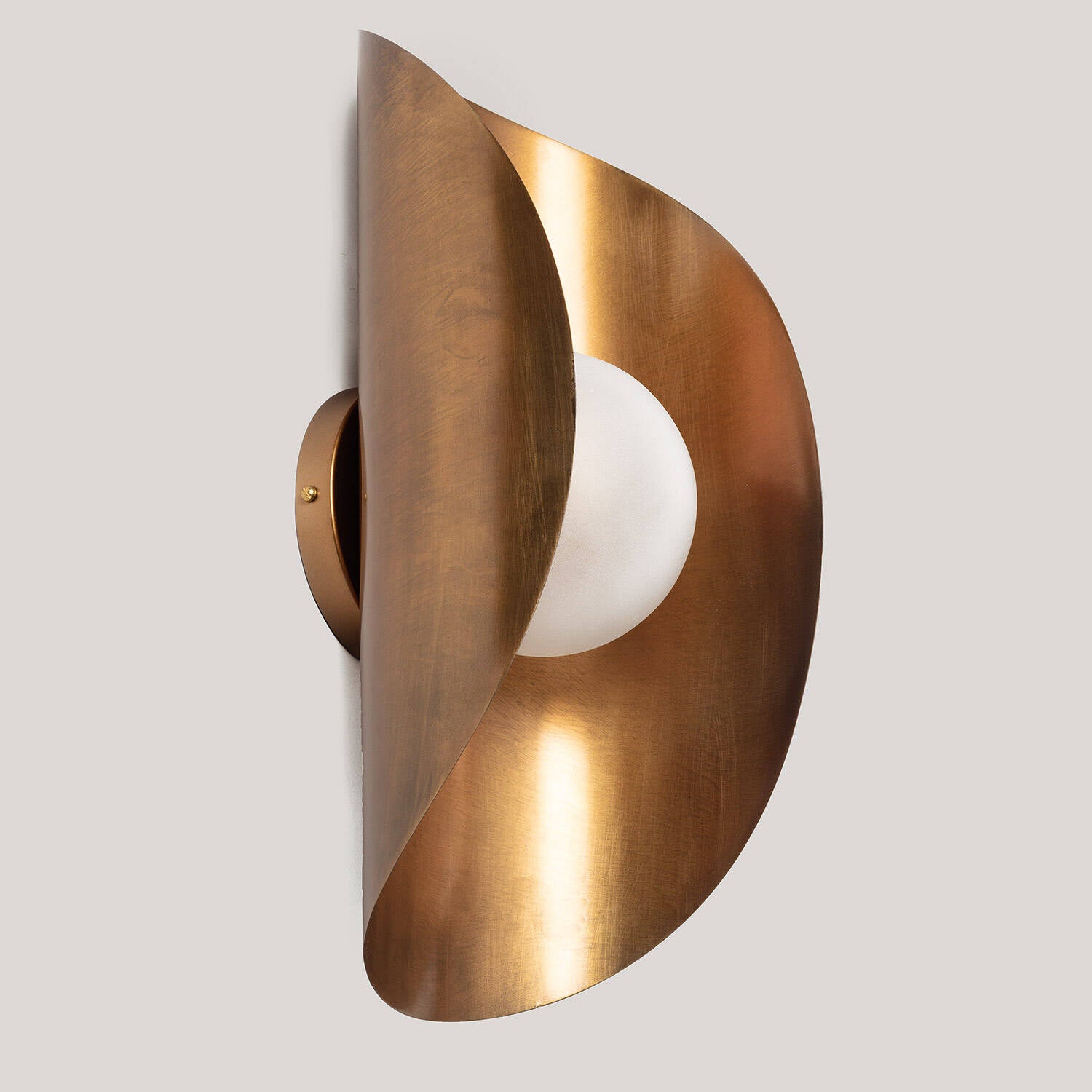 Aplique de Pared Metal y Cristal Ishan II ILUZZIA