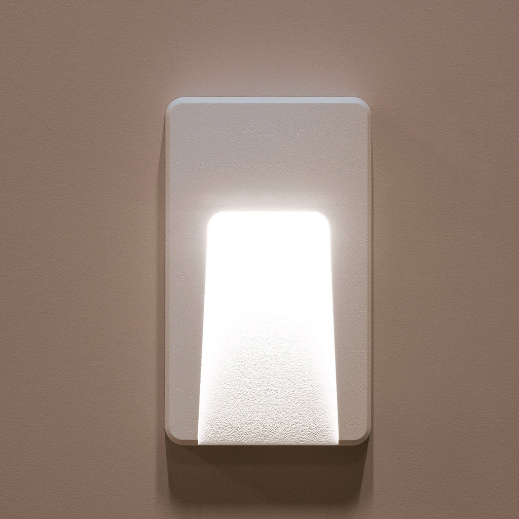 Baliza Exterior LED 3W Superficie Pared Rectangular Nilsa