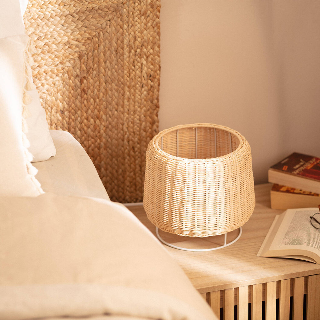 Lámpara de Mesa de Ratán Gondia