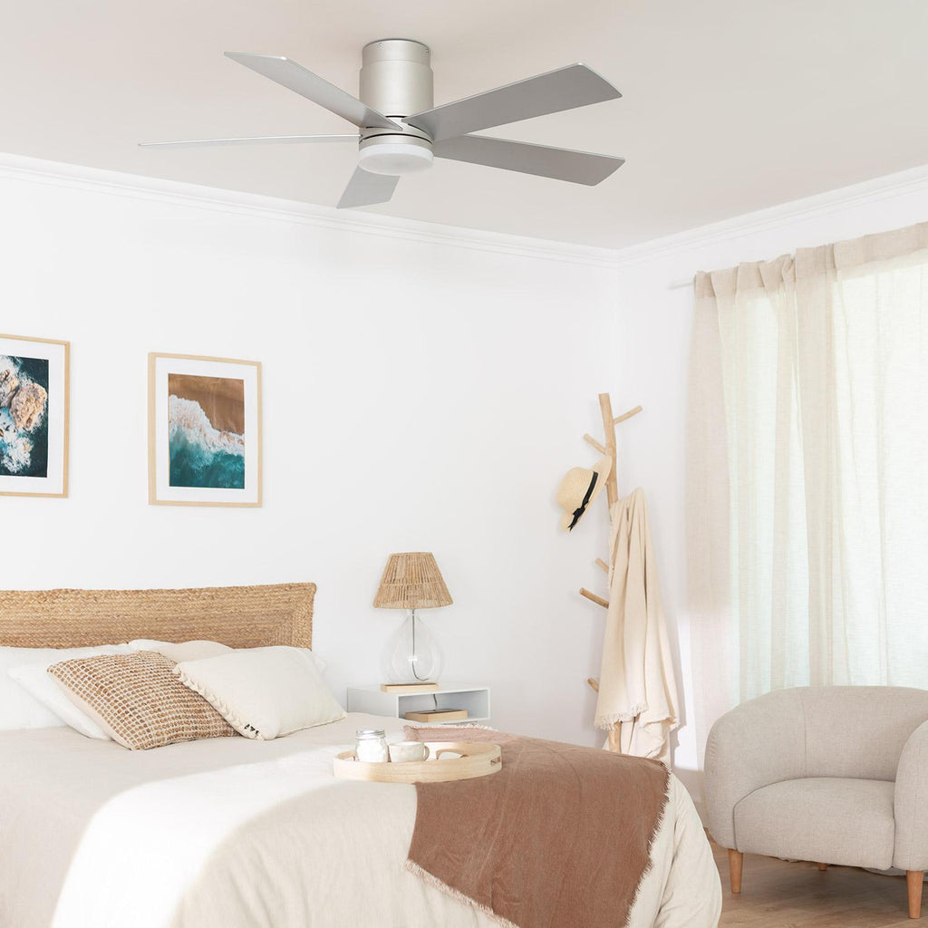 Ventilador de Techo Silencioso Flatiron 132cm Motor DC para Exterior