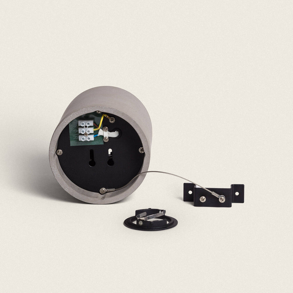 Aplique de Techo Cemento Big Delya