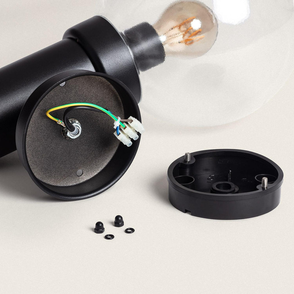 Aplique de Pared Exterior Acero Inoxidable con Sensor PIR Optic