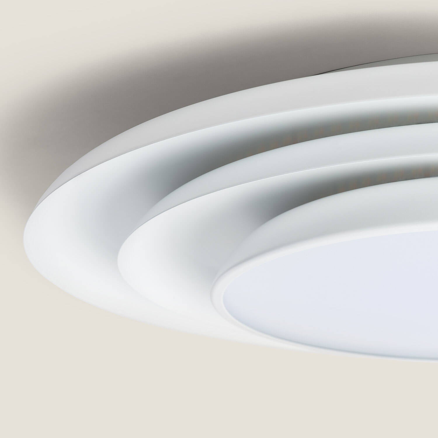 Plafón LED 32W Circular Metal Ø500 mm CCT Seleccionable Wendel Telmor