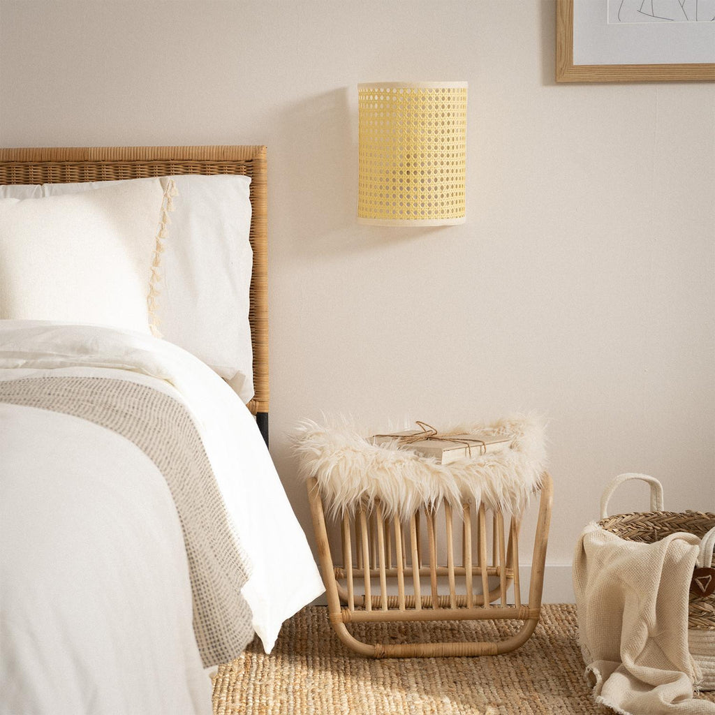 Aplique de Pared de Ratán Karibu