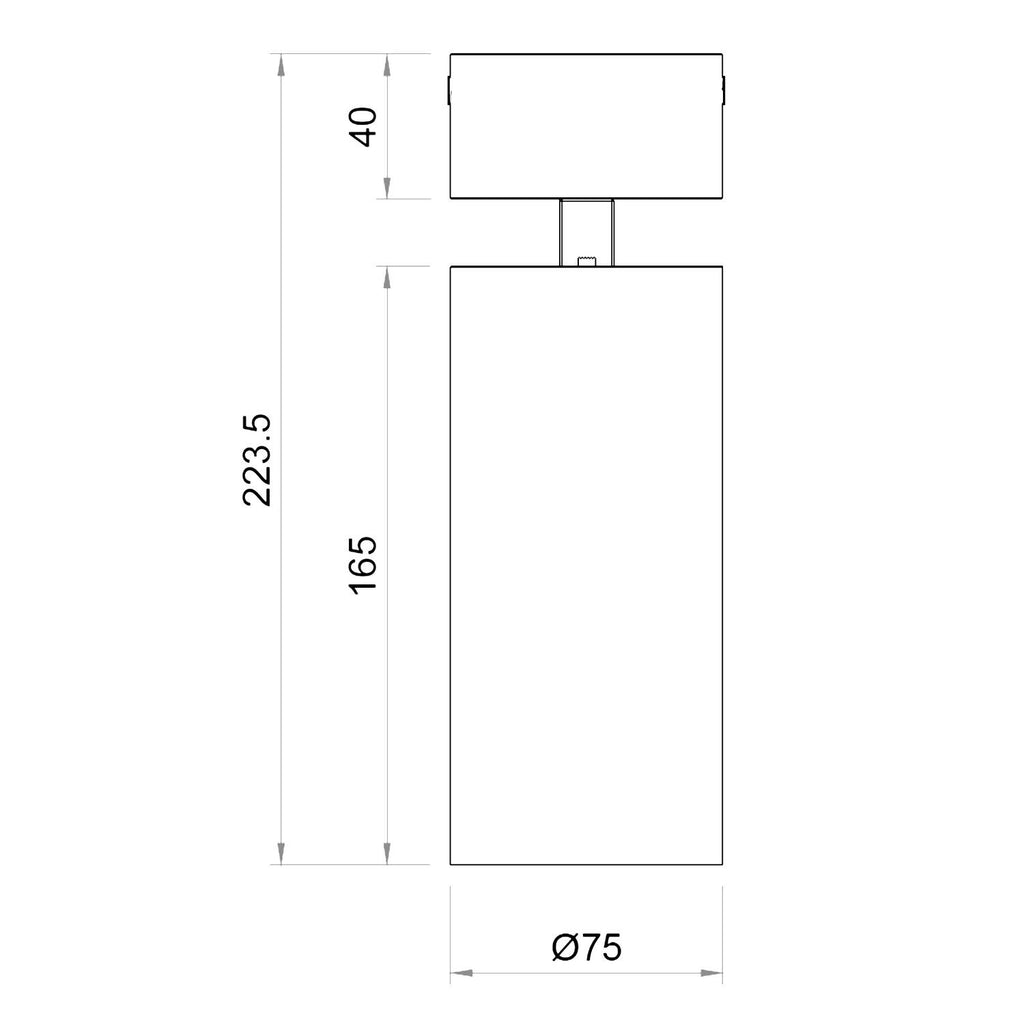 Foco LED Superficie 30W Aluminio Misoh