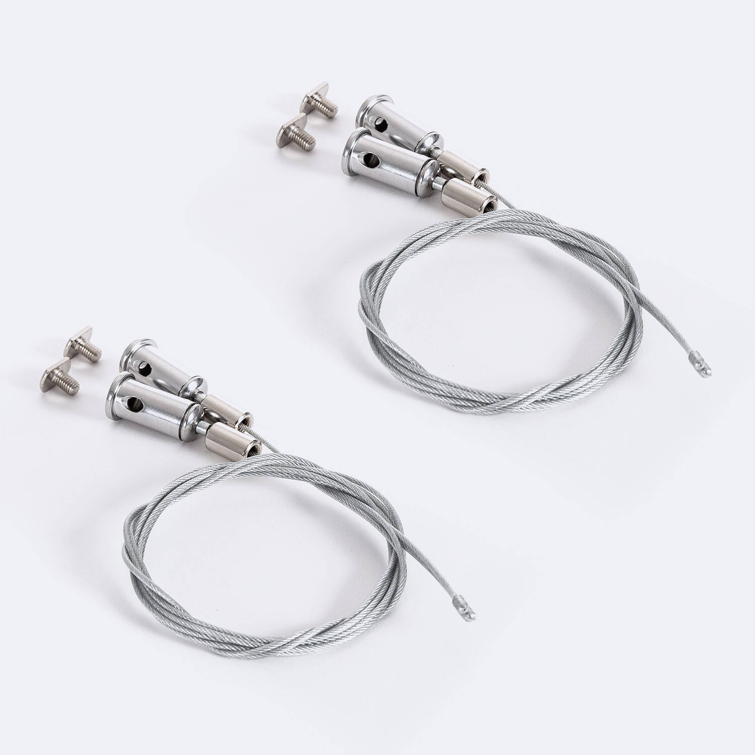 Perfil Aluminio Colgante para Tira LED hasta 22 mm con Tapa Continua