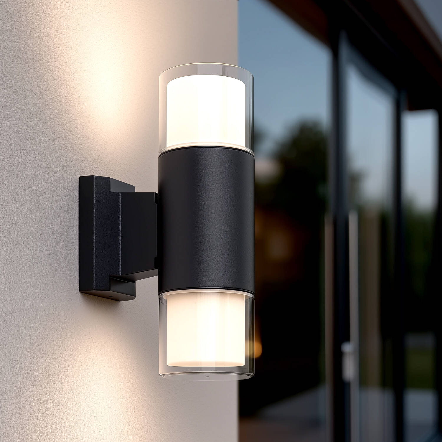 Aplique de Pared Exterior Aluminio Docker