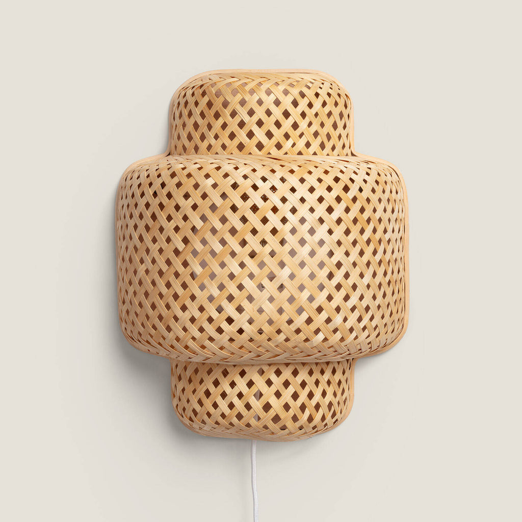 Aplique de Pared de Bambú Nagua