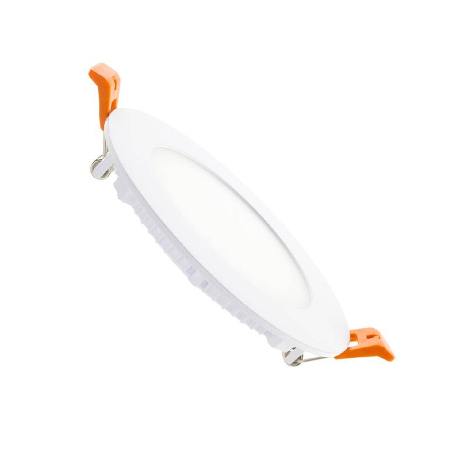 Placa LED 6W Circular SuperSlim Corte Ø 110 mm (Pack 10)