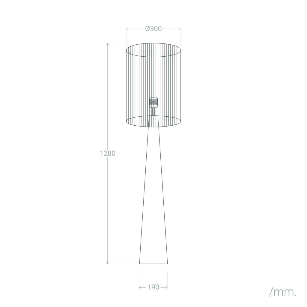 Lámpara de Pie Metal Buttala