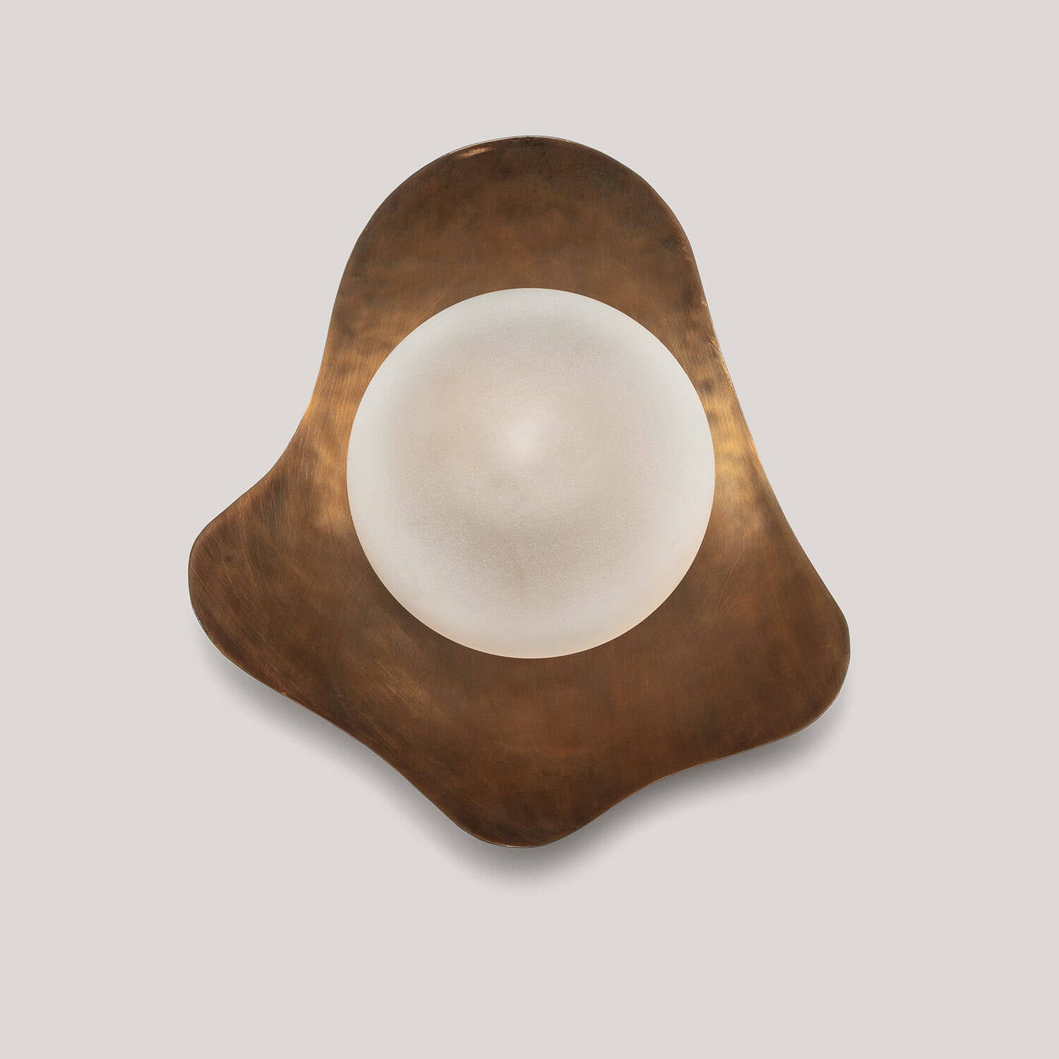 Aplique de Pared Metal y Cristal Ishan I ILUZZIA