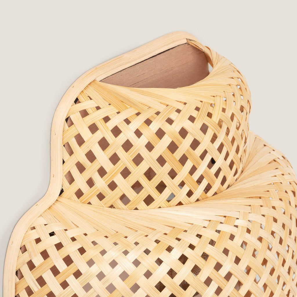 Aplique de Pared de Bambú Nagua