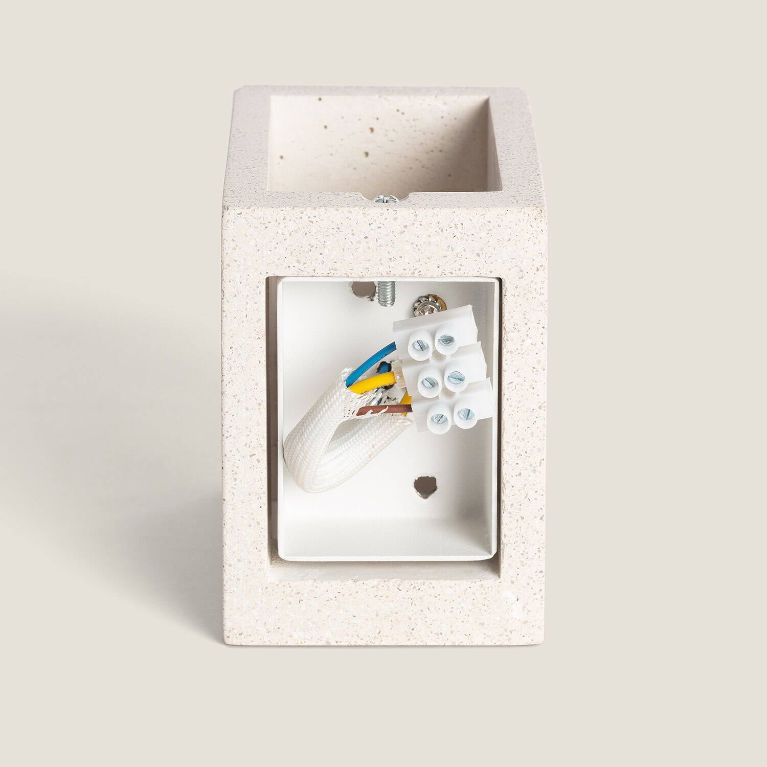 Aplique de Pared Cemento Iluminación Doble Cara Batam