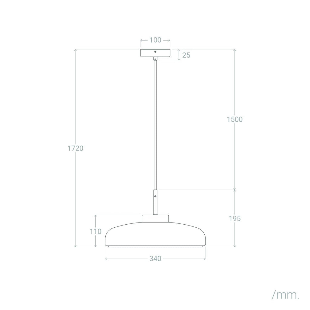 Lámpara Colgante Cristal Hipo