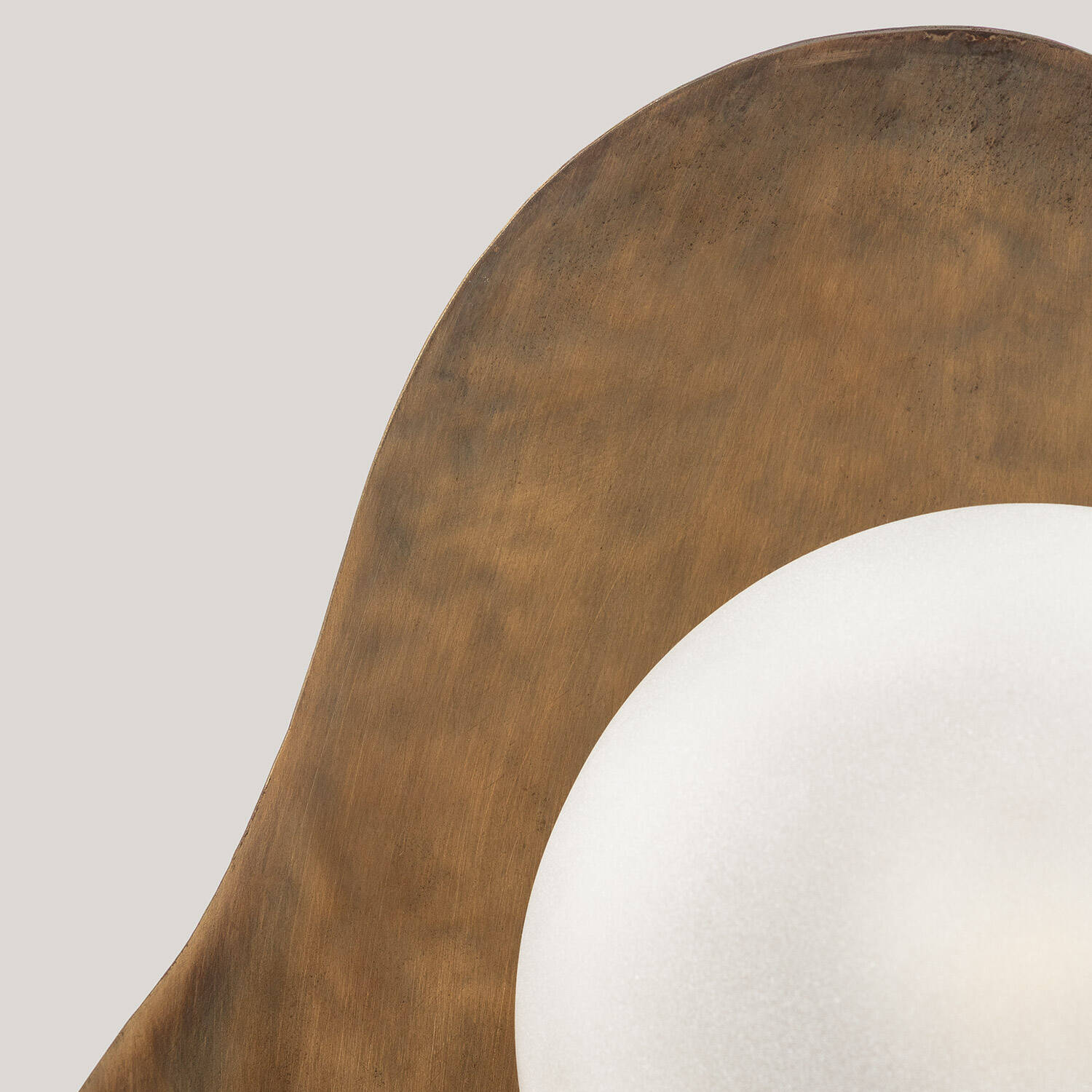 Aplique de Pared Metal y Cristal Ishan I ILUZZIA