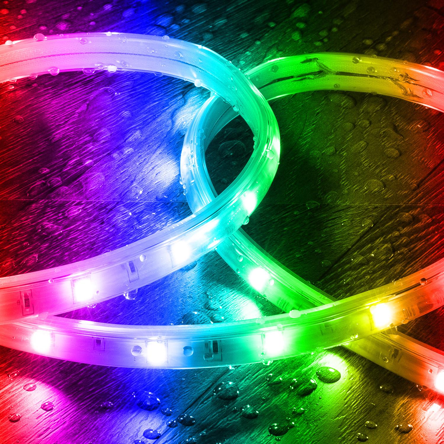 Tira LED Exterior Solar 24V DC SMD2835 60 LED/m 20m IP65 Ancho 12 mm Corte 100 cm