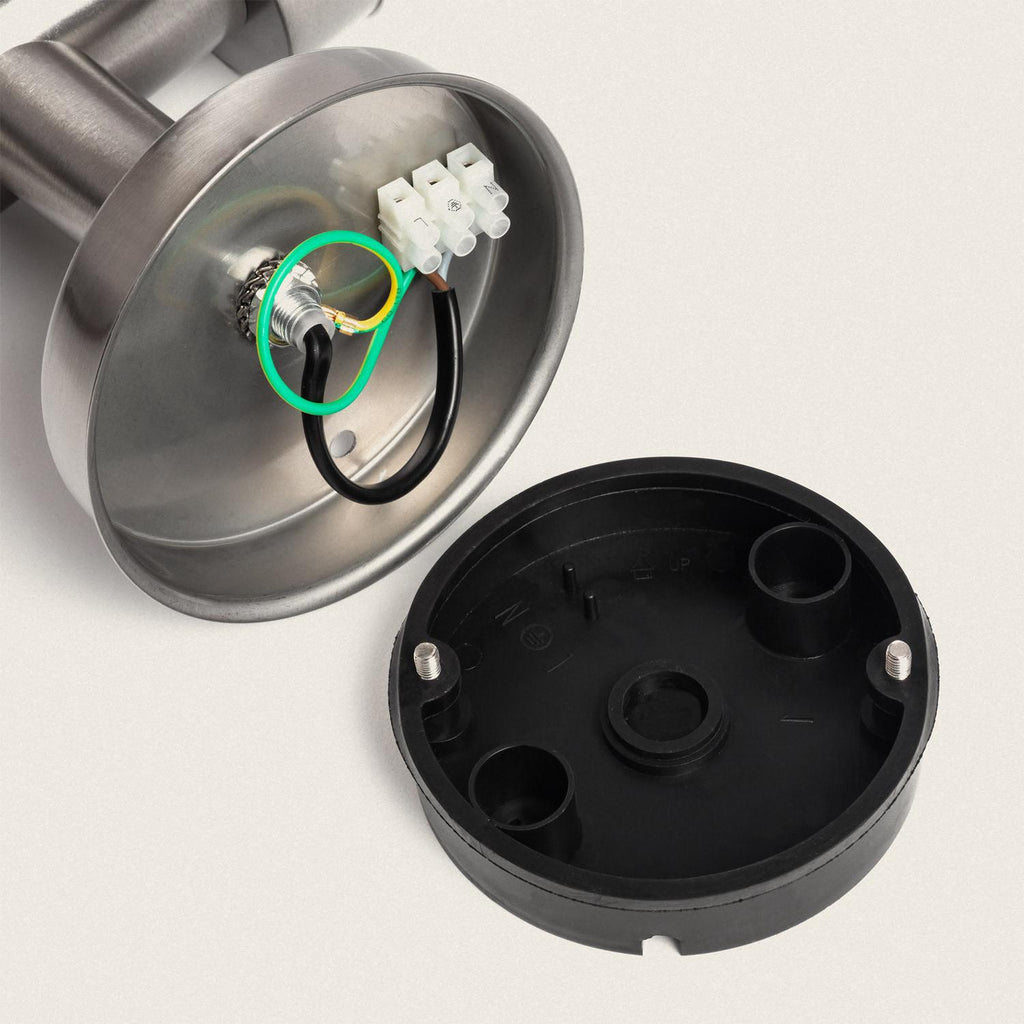 Aplique de Pared Exterior Acero Inoxidable Idun