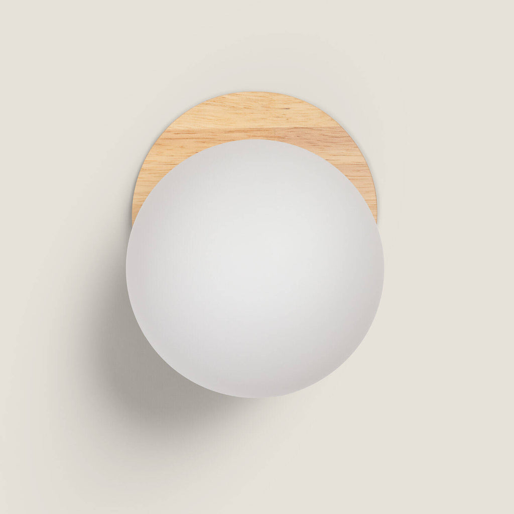 Aplique de Pared de Madera Kamulo