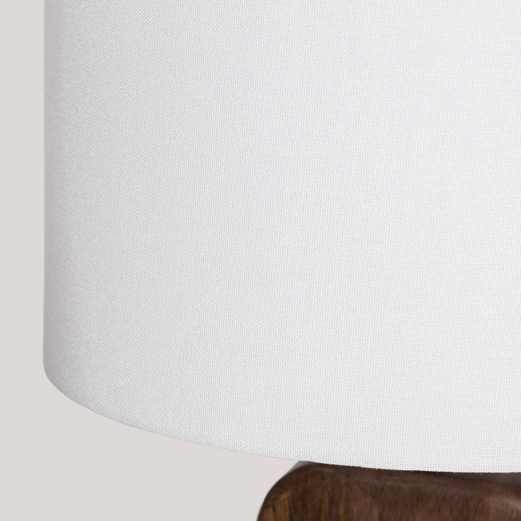 Lámpara de Mesa Madera Ishana ILUZZIA