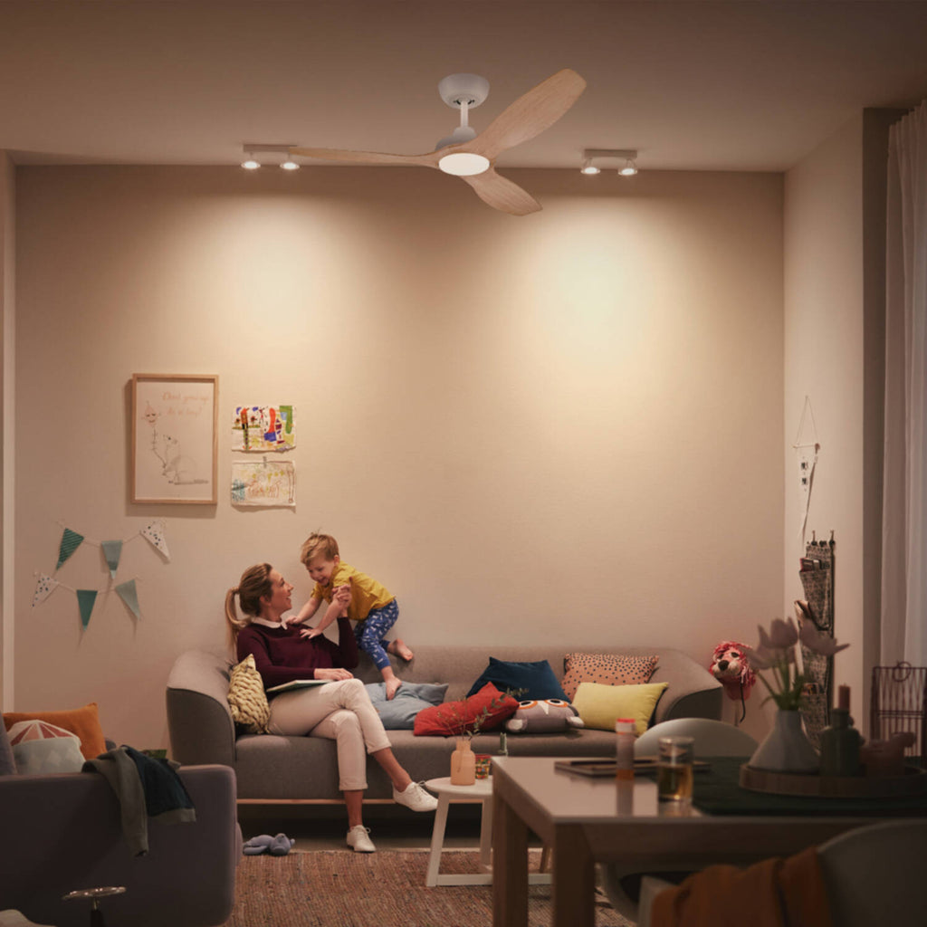 Ventilador de techo Silencioso Olas 132cm Motor DC PHILIPS 929004641201