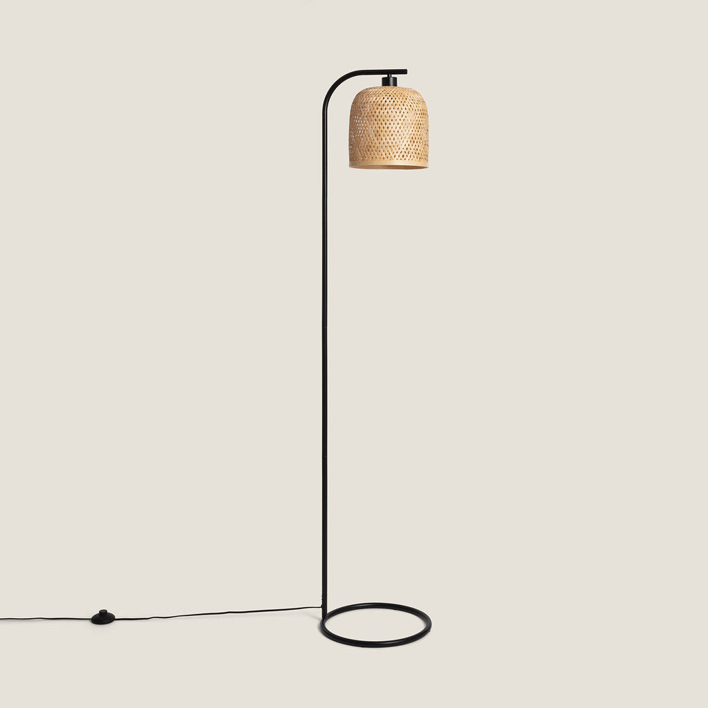 Lámpara de Pié Bambú Adola