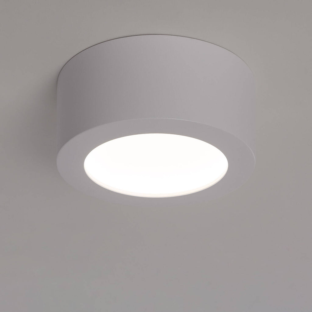 Plafón LED 24W Circular Aluminio Luz Indirecta Ø175 mm Tokkai