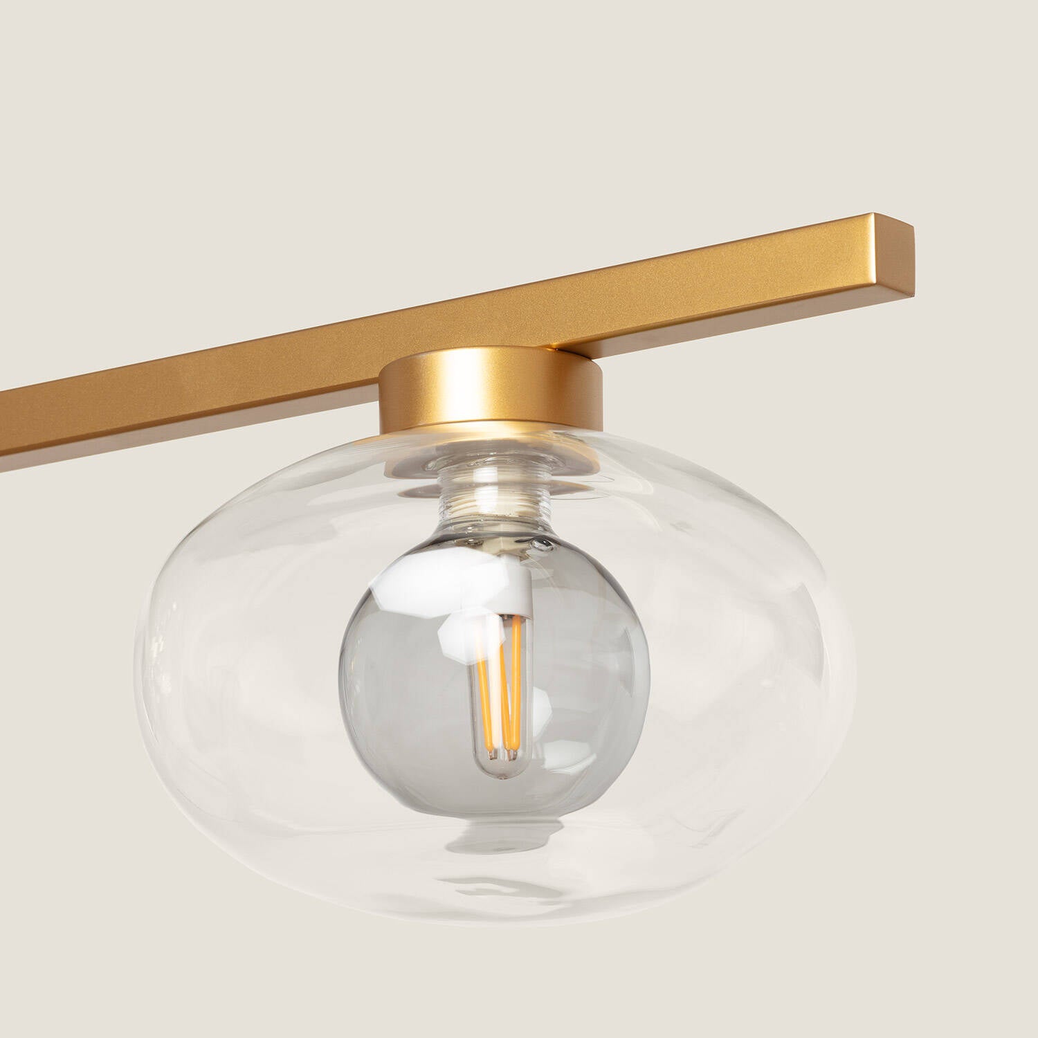 Lámpara Colgante Aluminio Hassi 5 Focos