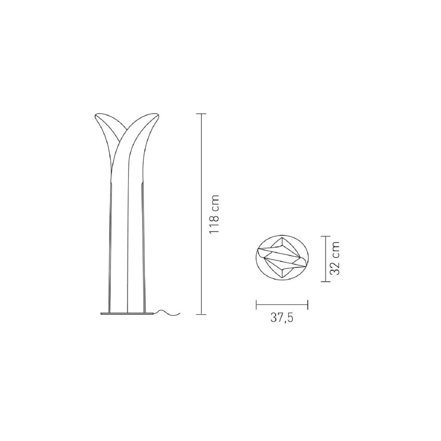 Lámpara de Pie SLAMP Las Palmas Floor L