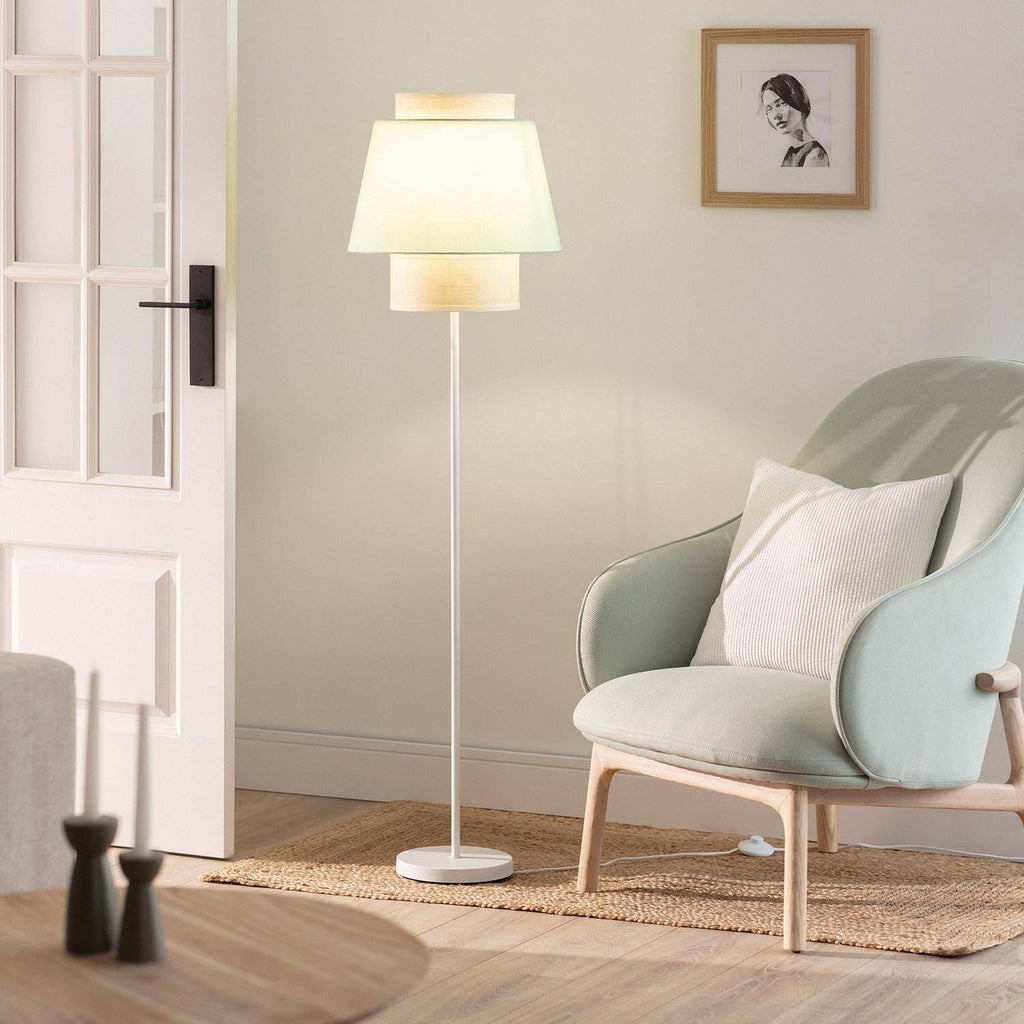 Lámpara de Pie Tela Chulu