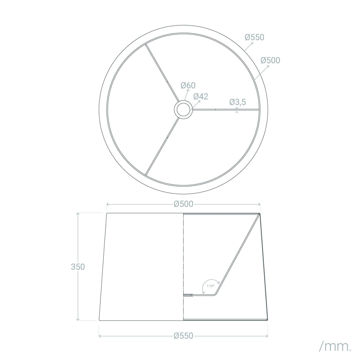 Pantalla Lámpara de Pie Yuvan ILUZZIA