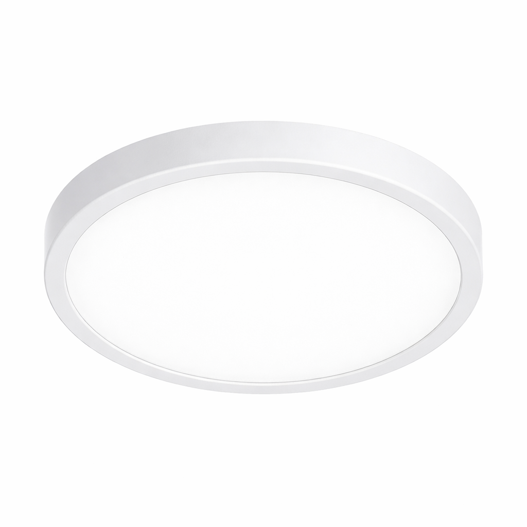 Lote Downlight LED Profesional: Redondo, blanco, de superficie, 6.000K.