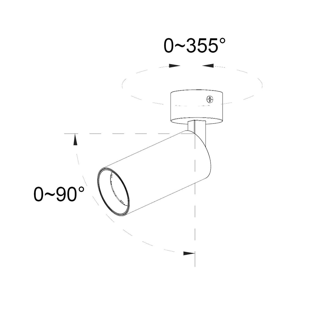 Foco LED Superficie 30W Aluminio Misoh
