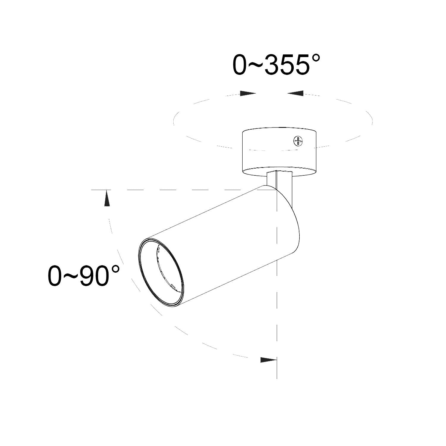 Foco LED Superficie 30W Aluminio Misoh