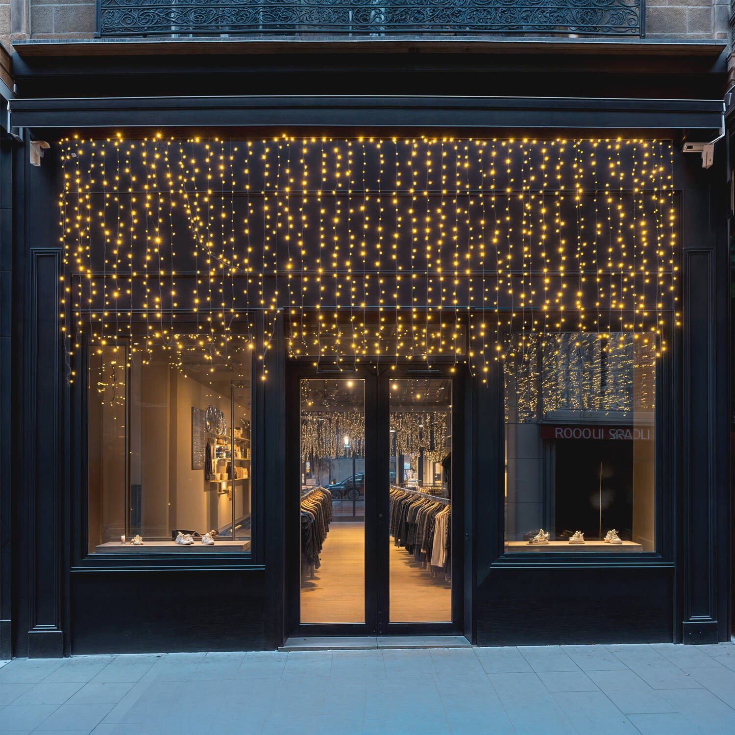 Cortina de Guirnaldas LED Exterior 3m Flash