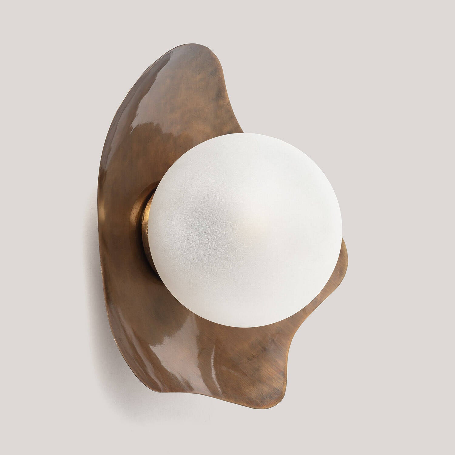 Aplique de Pared Metal y Cristal Ishan I ILUZZIA