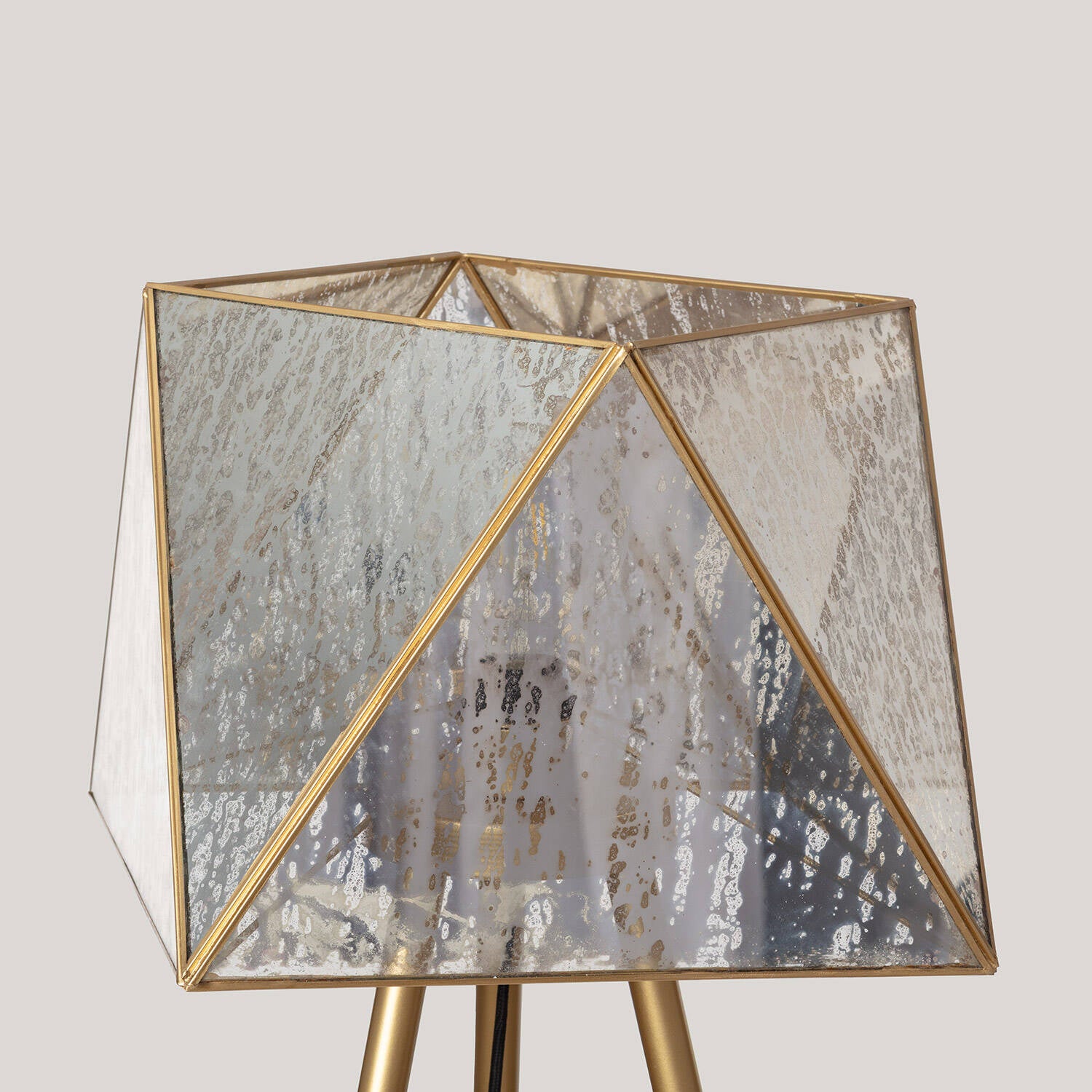 Lámpara de Pie Metal Cristal Mattina ILUZZIA