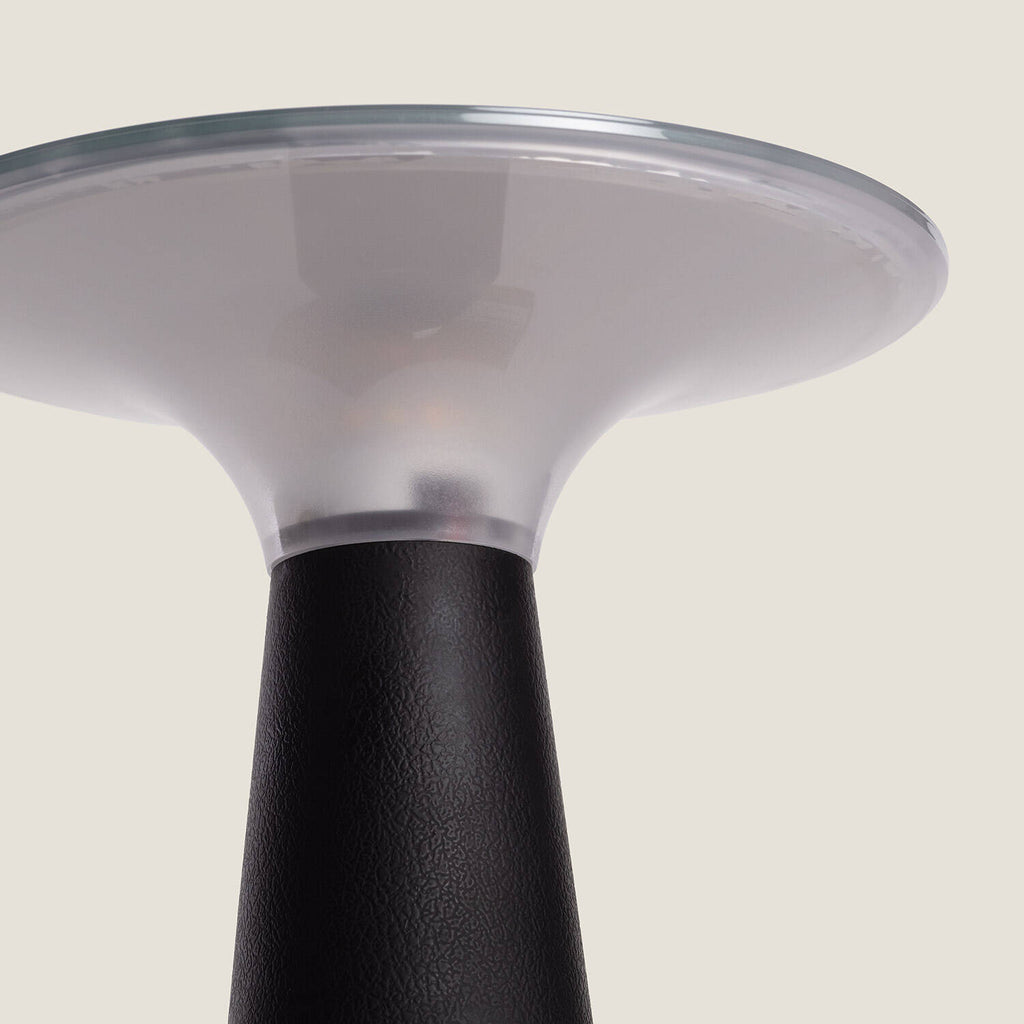 Lámpara de Mesa Solar Exterior LED Metal Portátil con Batería USB Recargable Soucha