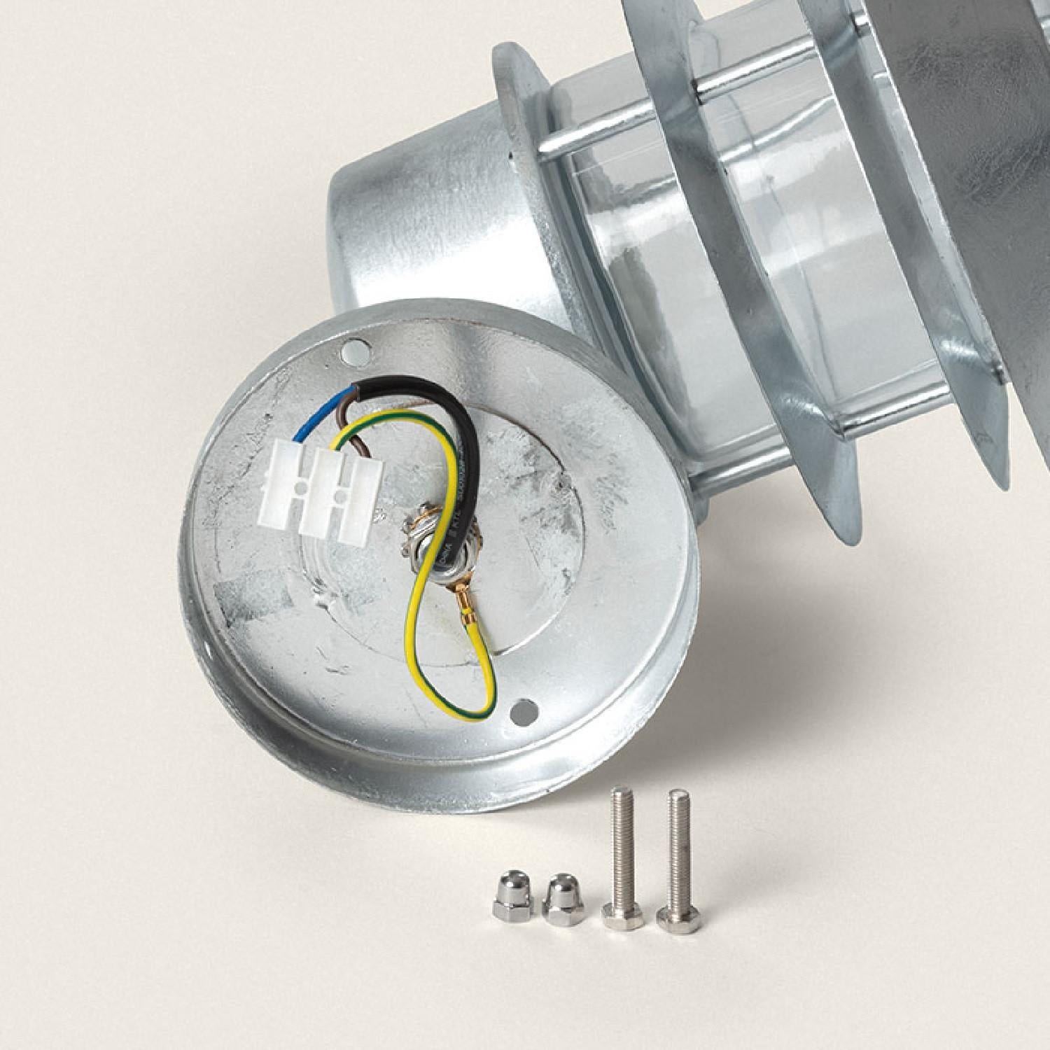 Aplique de Pared Exterior Acero Galvanizado Coastal Stage Inferior