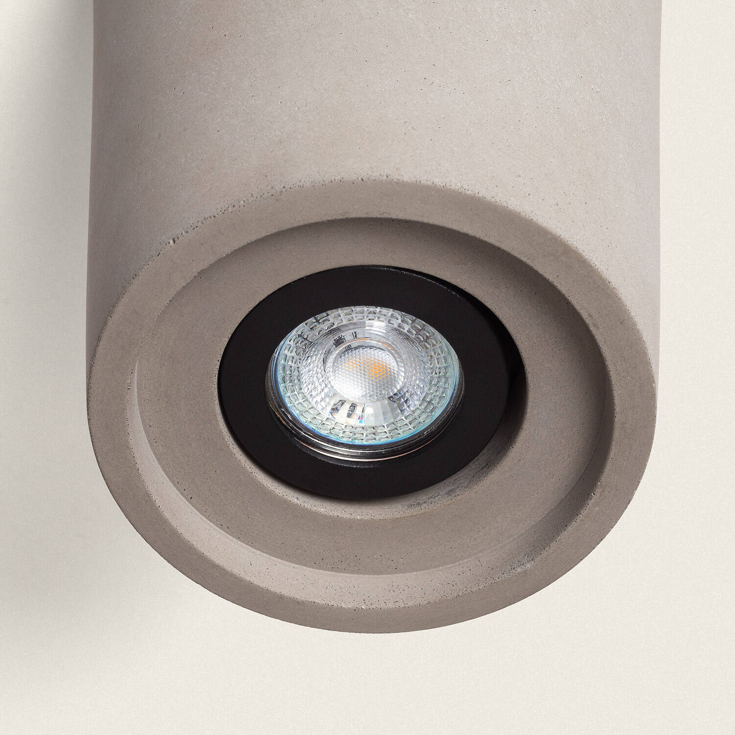 Aplique de Techo Cemento Big Delya